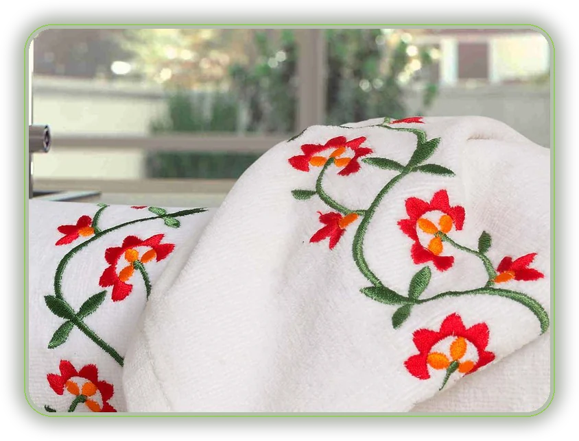 Embroidered Towels