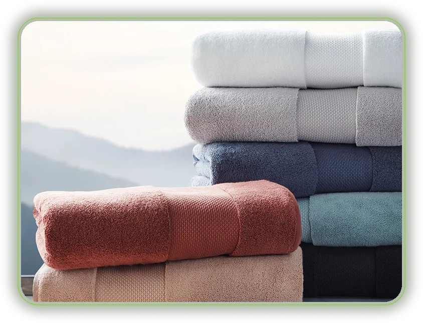 Solid Jacquard Towels