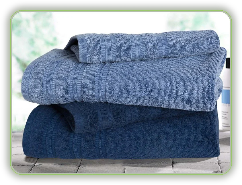 Yarn Dyed Velour Towels